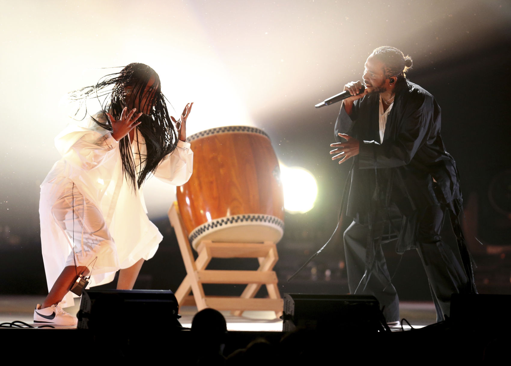 APTOPIX 60th Annual Grammy Awards - Show